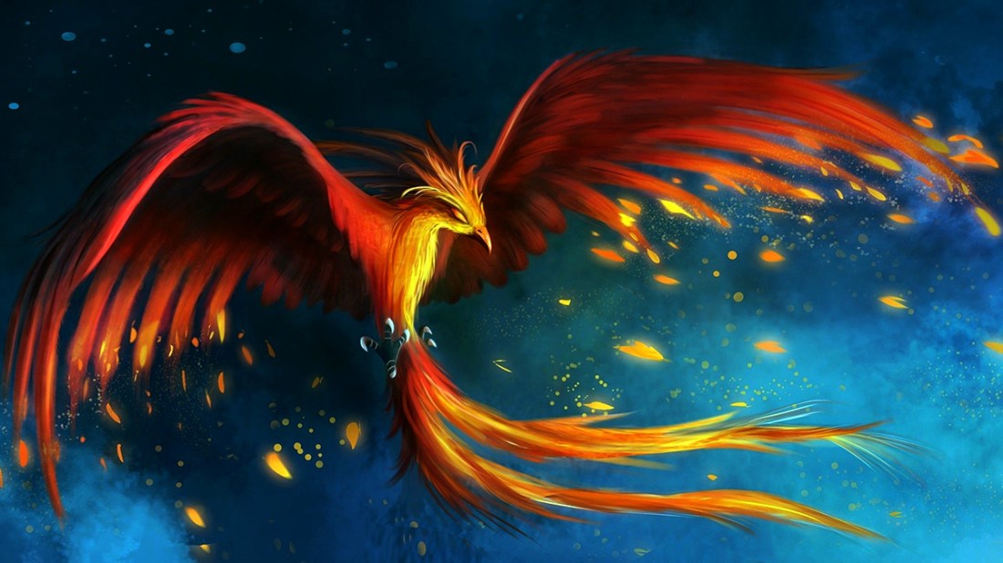 ققنوس وار متولد شدن