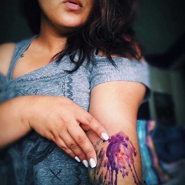 تست شمع بازی و وکسینگ روی بدن