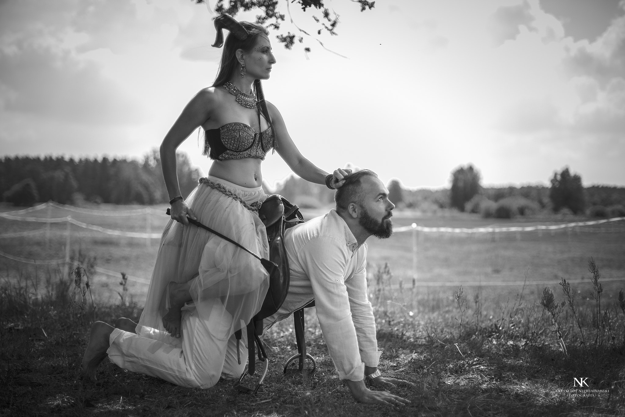 میسترس و اسلیو پسر برای آموزش