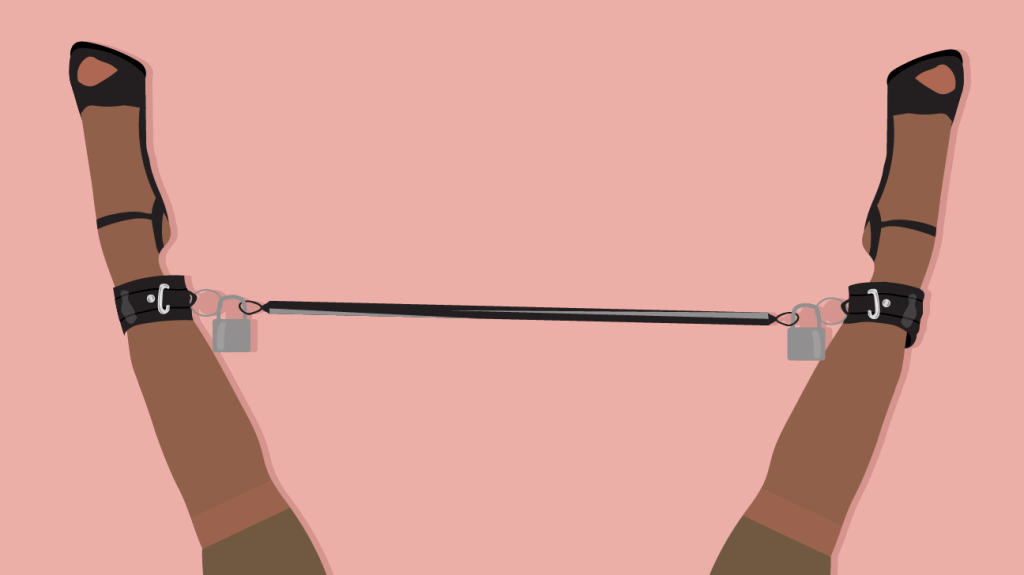 لوازم bdsm - میله پا