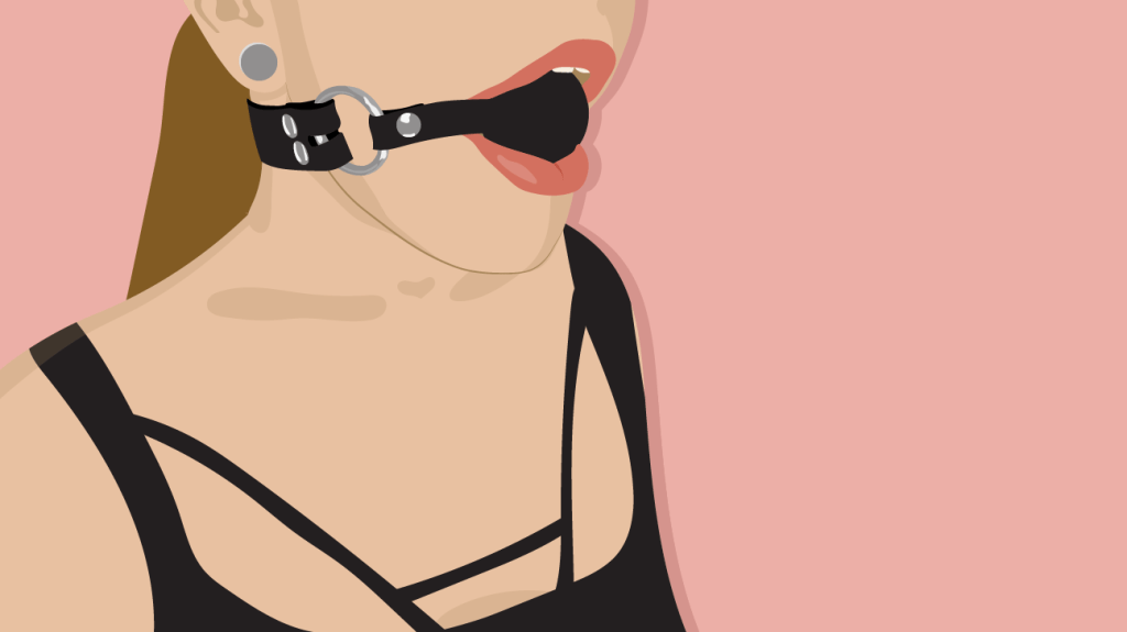 لوازم bdsm - گگ دهان